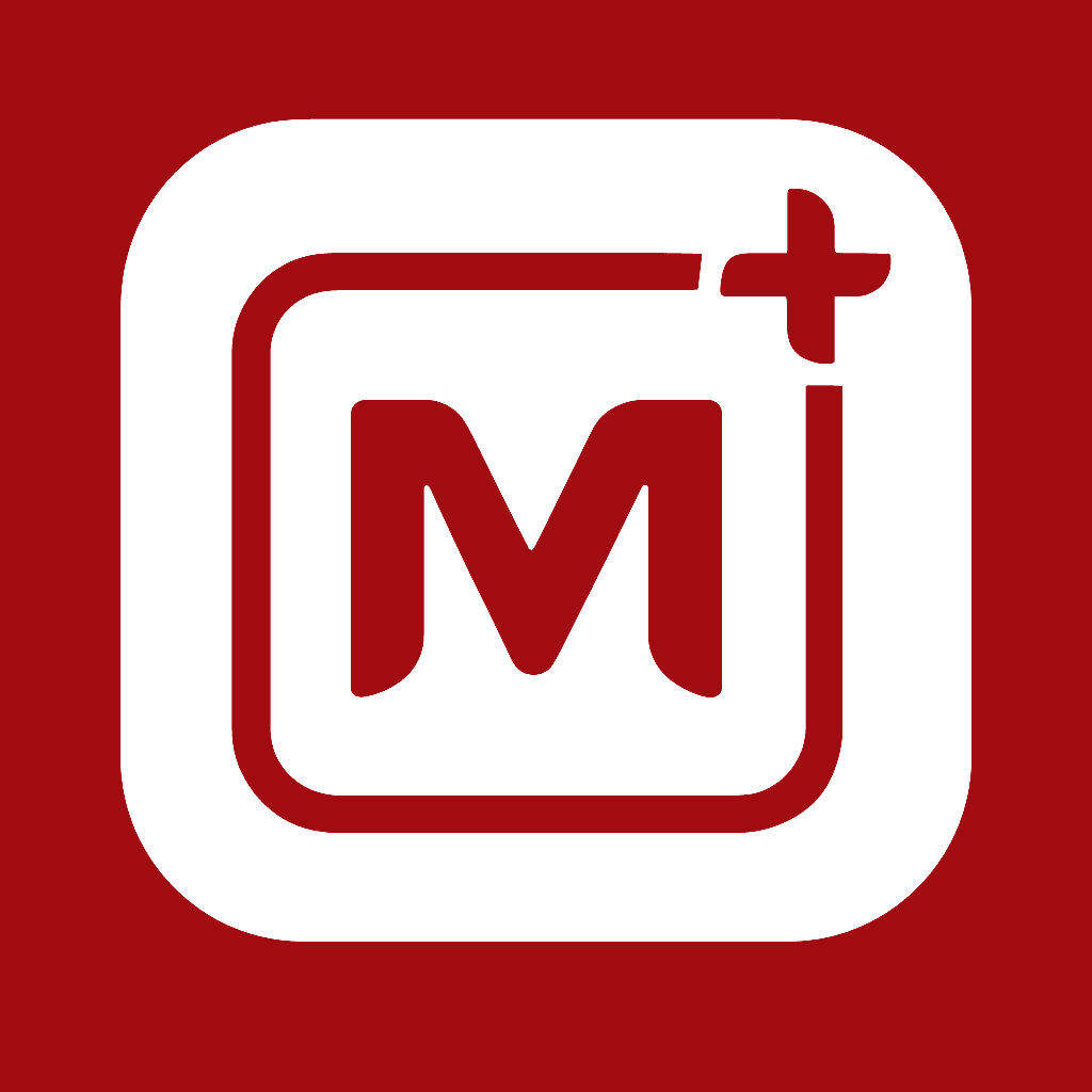 M+ logo